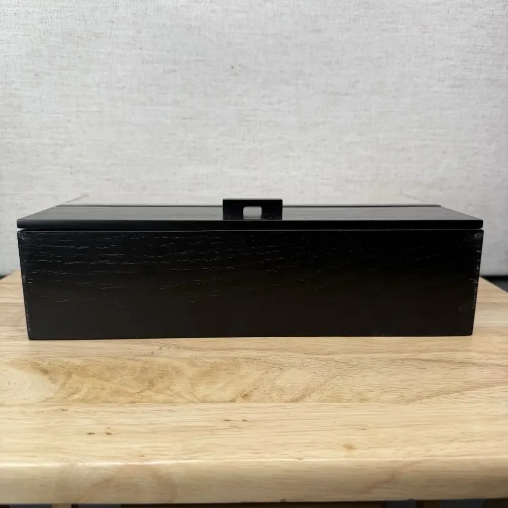 Black Coin Deck Display Case w/ Storage